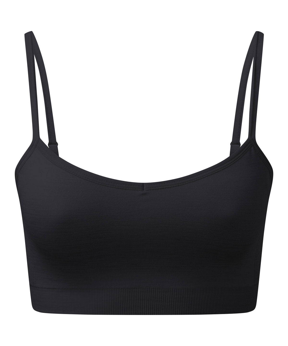Women's TriDri® Recycled Seamless ''3D Fit'' Multi-sport Flex Bra - Black