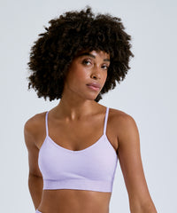 Women's TriDri® Recycled Seamless ''3D Fit'' Multi-sport Flex Bra - Black