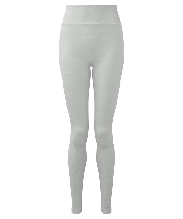 Women's TriDri® Recycled Seamless ''3D Fit'' Multi-sport Flex Leggings - Cool Grey Melange