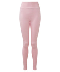 Women's TriDri® Recycled Seamless ''3D Fit'' Multi-sport Flex Leggings - Light Pink Melange