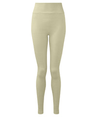 Women's TriDri® Recycled Seamless ''3D Fit'' Multi-sport Flex Leggings - Sage Green Melange