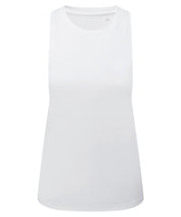 Women's TriDri Ion-charge Easy Fit Tank Top - White