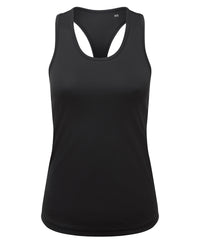 Women's TriDri® Recycled Performance Slim Racer Back Vest - Black