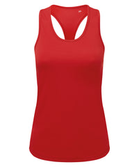 Women's TriDri® Recycled Performance Slim Racer Back Vest - Fire Red