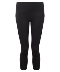 Women's TriDri® Recycled Capri Leggings - Black