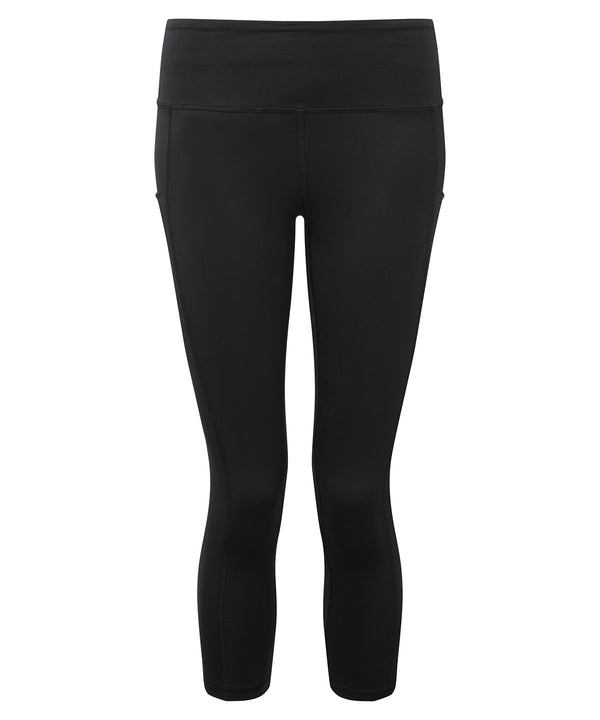 Women's TriDri® Recycled Capri Leggings - Black