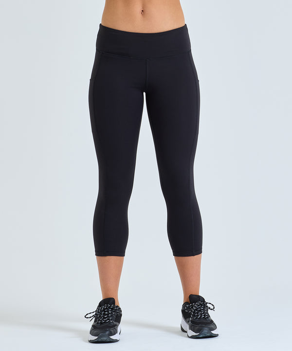 Women's TriDri® Recycled Capri Leggings - Black