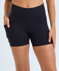Women's TriDri® Recycled Micro Shorts - Black