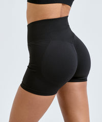 Women's TriDri® Recycled Scrunch Shorts - Black