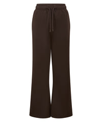 Women’s TriDri® Wide Leg Joggers - Chocolate