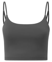 Women's TriDri Luxe Bra - Charcoal