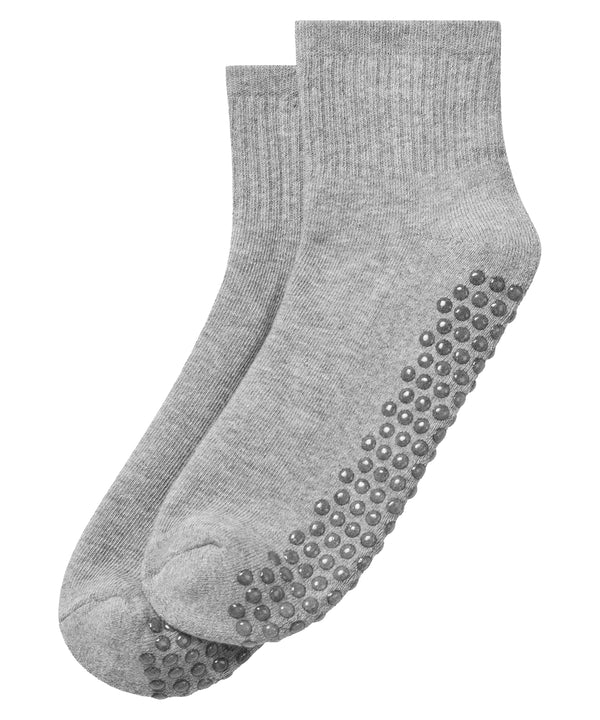 TriDri® Grip Socks - Heather Grey