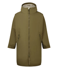 Tridri® Recycled All-seasons Waterproof Changing Robe - Olive/Natural