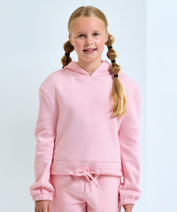 Kids TriDri® Recycled Cropped Oversize Hoodie - Black