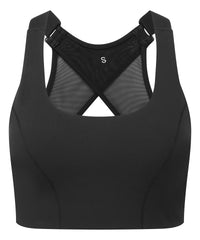 Tridri® Recycled High Impact Sports Bra - Black