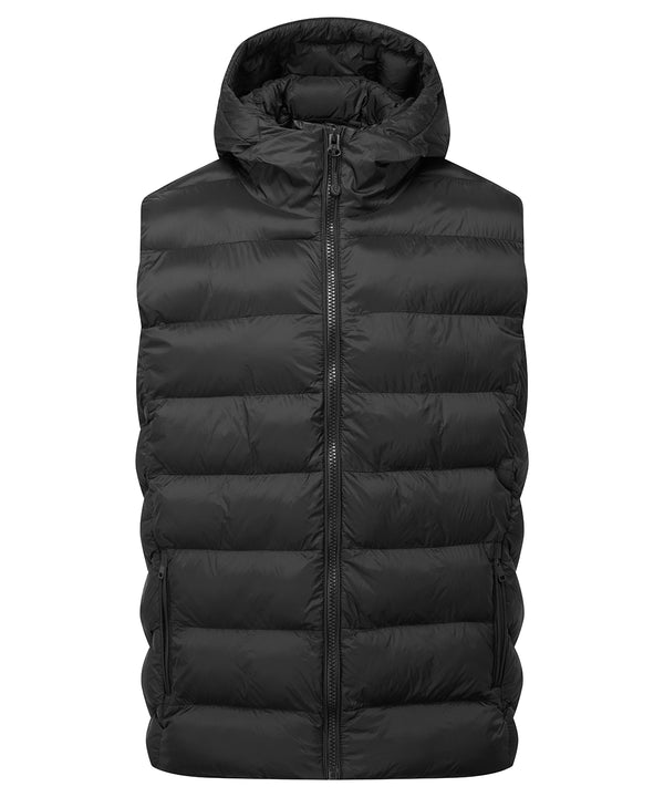 2786 Solitude Recycled Hooded Bodywarmer - Black