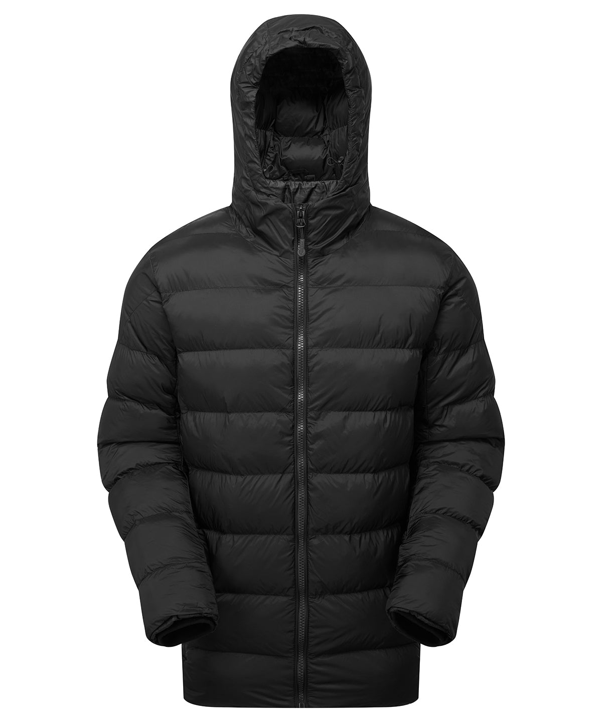 2786 Solitude Recycled Hooded Jacket - Black