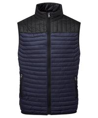 2786 Domain Two-tone Gilet - Navy/Black