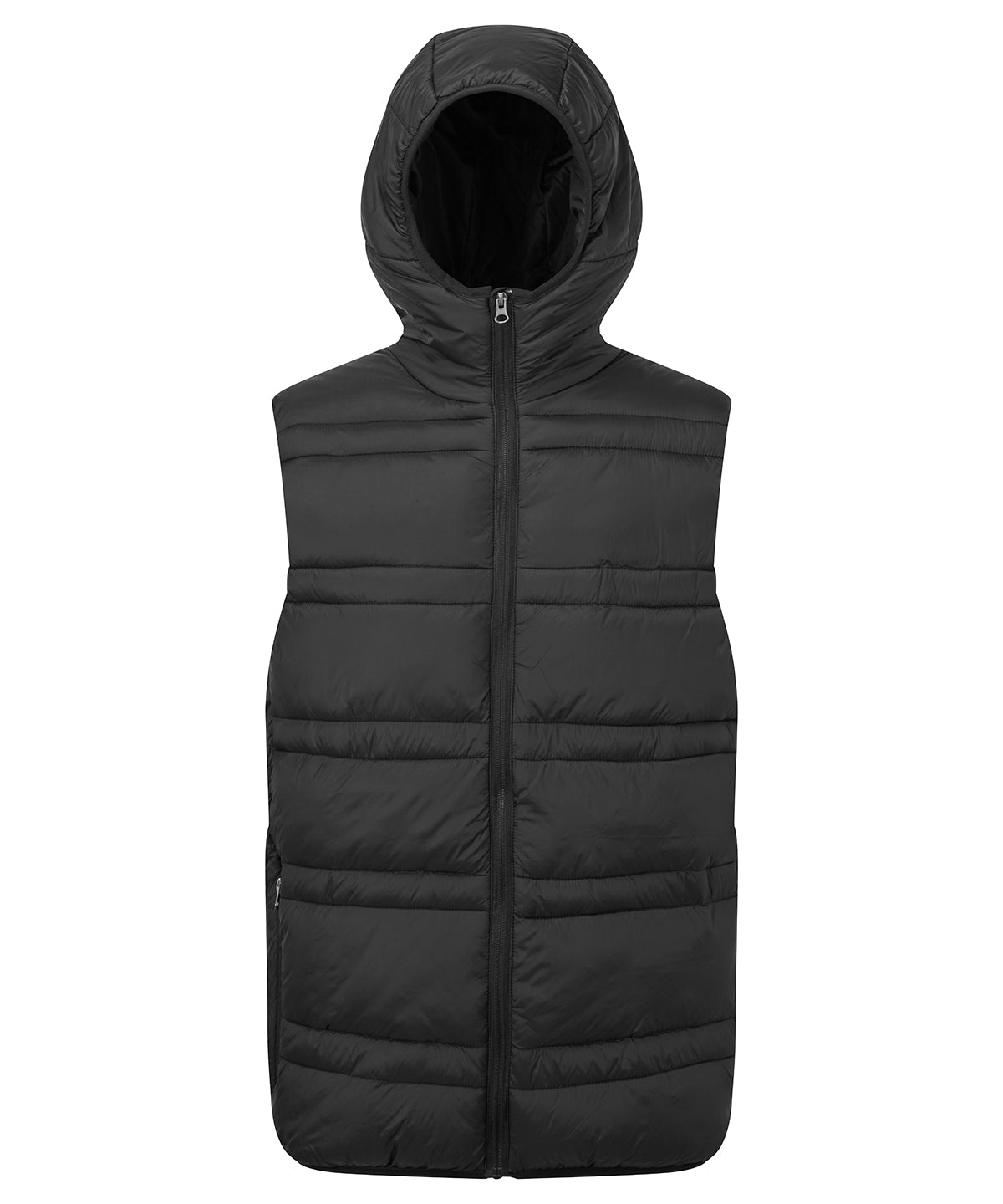 2786 Latitude Hooded Bodywarmer - Black