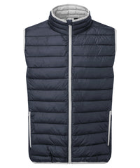 2786 Traverse Padded Gilet - Navy/Light Grey