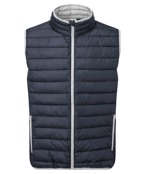 2786 Traverse Padded Gilet - Navy/Light Grey