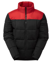 2786 Fourteener Box Quilt Jacket - Black/Red