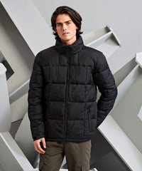 2786 Fourteener Box Quilt Jacket - Black/Black