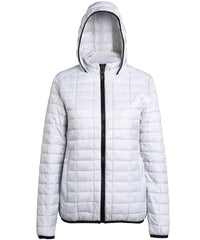 2786 Women's Honeycomb Hooded Jacket - Red