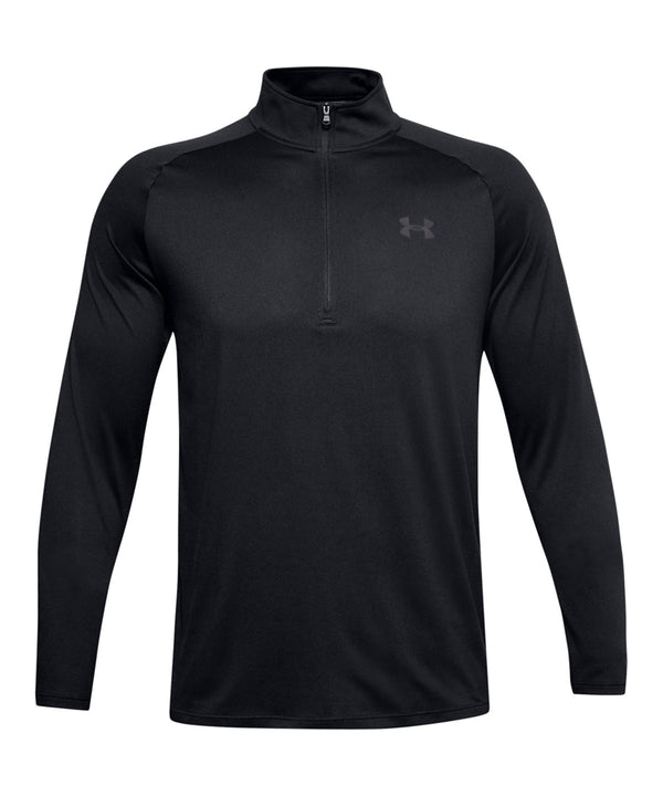 Under Armour Tech™ 2.0 1/2 Zip Long Sleeve - Black/Charcoal