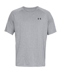 Under Armour Tech™ Short Sleeve - Steel Light Heather/Black