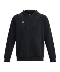 Under Armour Rival Fleece Full-zip Hoodie - Black