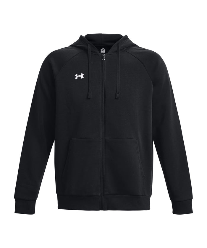 Under Armour Rival Fleece Full-zip Hoodie - Black