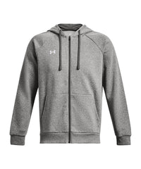 Under Armour Rival Fleece Full-zip Hoodie - Castlerock Light Heather