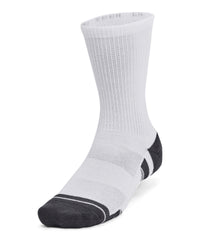 Under Armour Ua Performance Tech 3-pack Crew Socks - White