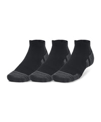Under Armour Ua Performance Tech 3-pack Low Cut Socks - Black