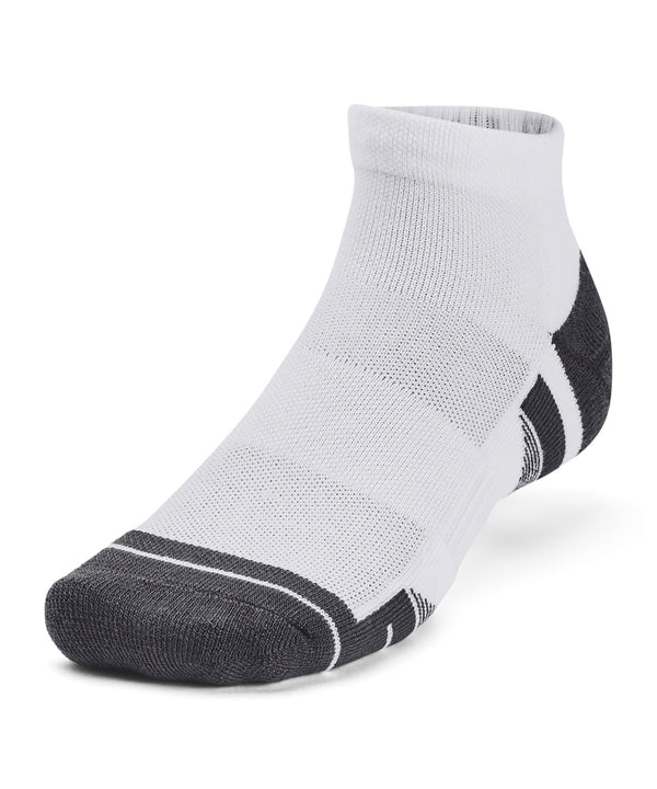 Under Armour Ua Performance Tech 3-pack Low Cut Socks - White