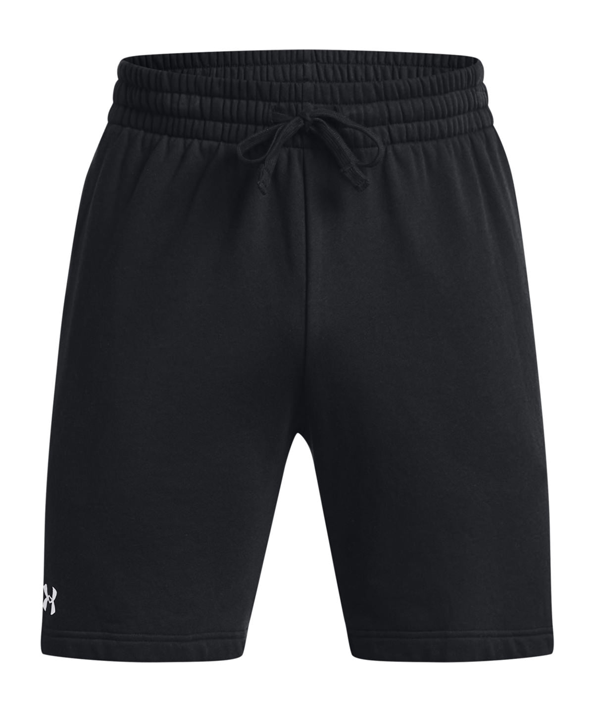 Under Armour Ua Rival Fleece Shorts - Black/White
