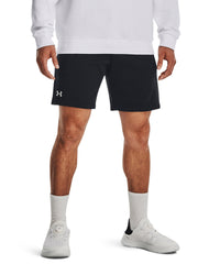Under Armour Ua Rival Fleece Shorts - Black/White
