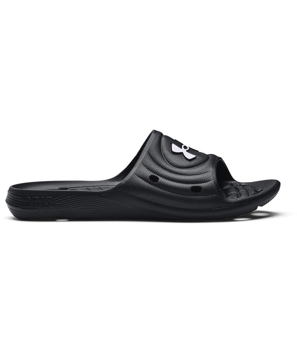 Under Armour Ua Locker Iv Slides - Black/Black/White