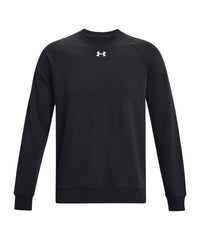 Under Armour Ua Rival Fleece Crew - Black/White