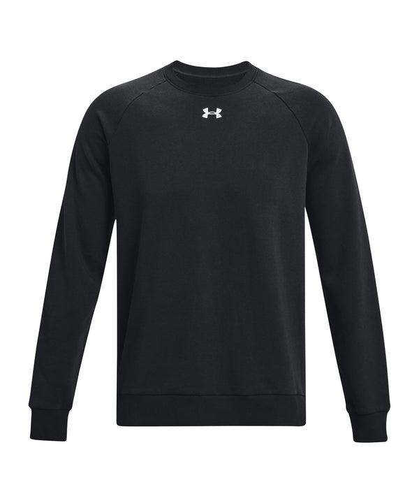 Under Armour Ua Rival Fleece Crew - Black/White
