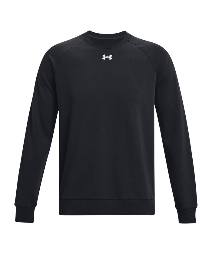 Under Armour Ua Rival Fleece Crew - Black/White