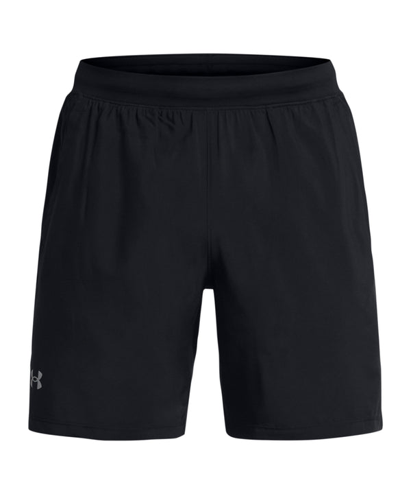 Under Armour Ua Launch 7 Shorts" - Black/Reflective Black