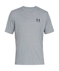 Under Armour Ua Sportstyle Short Sleeve - Steel Light Heather/Black