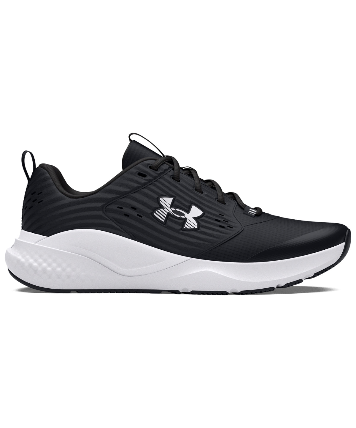 Under Armour Charged Commit TR4 Trainers - Black/White