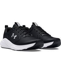 Under Armour Charged Commit TR4 Trainers - Black/White