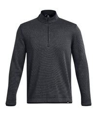 Underarmourgolf Ua Storm Sweaterfleece Qz Lb - Black