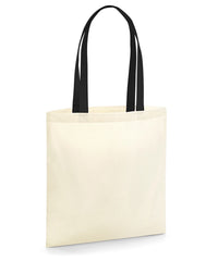 Westford Mill EarthAware® Organic Bag for Life - Contrast Handles - Natural/Black
