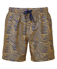 Wombat Men's Swim Shorts - Navy/Mustard*