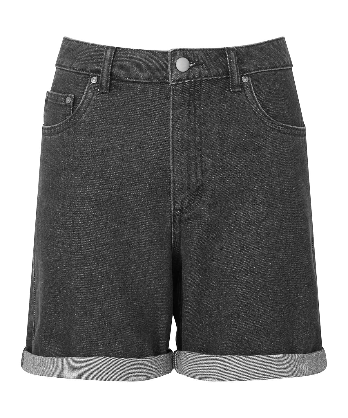Wombat Women’s Denim Shorts - Black Denim